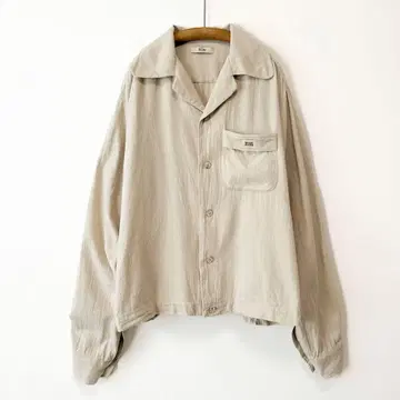 RCW 캐널진 워크 셔츠 빈티지 라이크 루즈핏 베이지