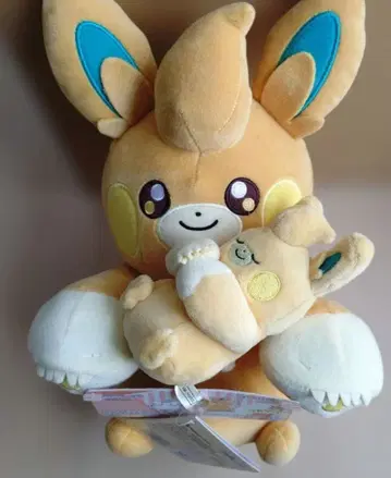 포켓몬 모후굿토 츠레텟테 못찌리 테노리 봉제 인형 파모 파모트