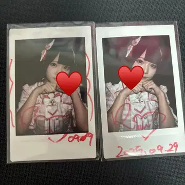 드레스 코드 오토기 리루무 사인 댓글 폴라로이드