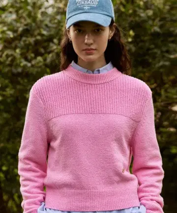 한국 마리떼 프랑소와 저버 W BOUCLE CROP KNIT 니트