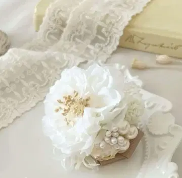 미사용 새상품 세레모니 코사지