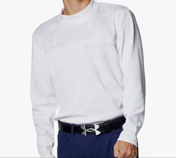 언더아머 피케 셔츠 UA 와플 롱 슬리브 모크넥 XL