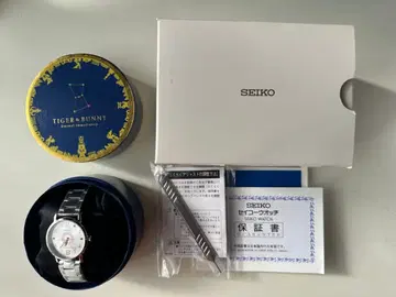 TIGER & BUNNY x SEIKO 콜라보 손목시계 버나비
