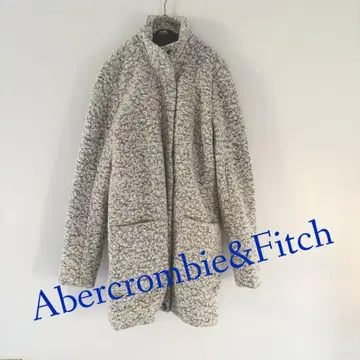 Abercrombie & Fitch 스탠드 카라 부클 코트