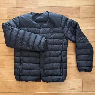 무인양품 블랙 M 사이즈 다운 자켓