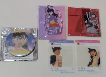 명탐정 코난 쿠도 신이치 모리 란 신이치 란 캔뱃지 카드 아크릴 블록