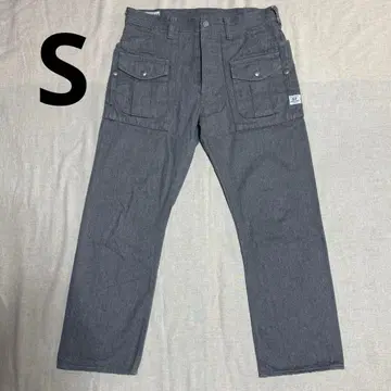 사사프라스 부시 팬츠 적귀 12온스 데님 그레이 S 사이즈