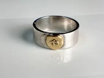 goro's 고로즈 평치기 반지 이글 실버골드 반지