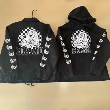 [ 완판템 ] Galfy 대형견 후드티+나일론 자켓 2개 세트