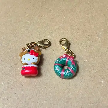 크리스마스 루돌프 키티 참 지역 한정 리스 2005 레어