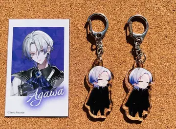 Xeno:Recode Agawa 아크릴 키링 폴라로이드 세트