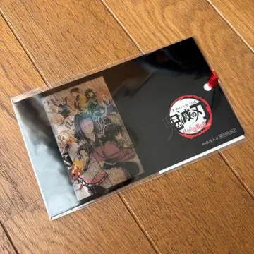 귀멸의 칼날 나타구모산 편 기둥 회의 나비저택 편 책갈피풍 클리어 카드