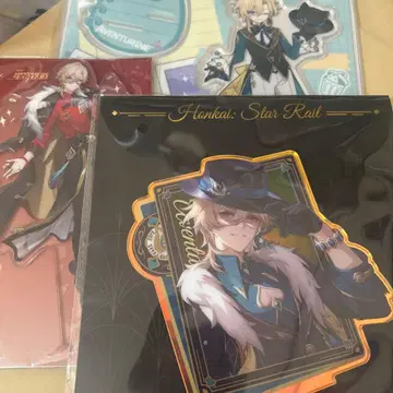 아벤츄린 혜택 콜라보 아크릴 스탠드 3종 세트