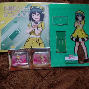 러브 라이브 니지가사키 학원 아크릴 스탠드 세트 미후네 시오리코