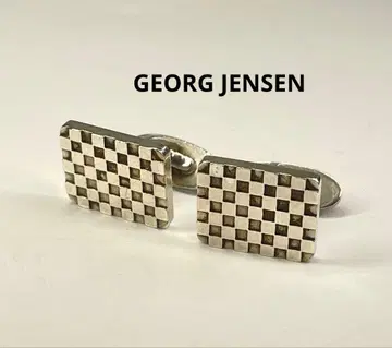 GEORG JENSEN (조지 젠슨) 실버 925 버튼 커프스