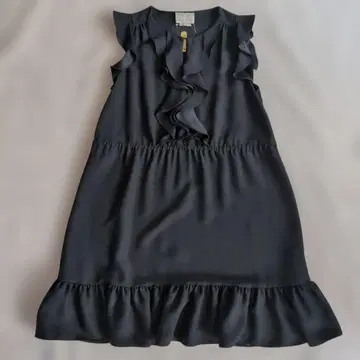 미사용 새상품 kate spade 블랙 플레어 A라인 원피스