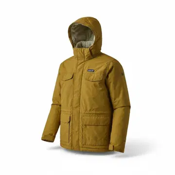 patagonia 이스마스 파카 M 보아 라이너 패딩 자켓 머스타드