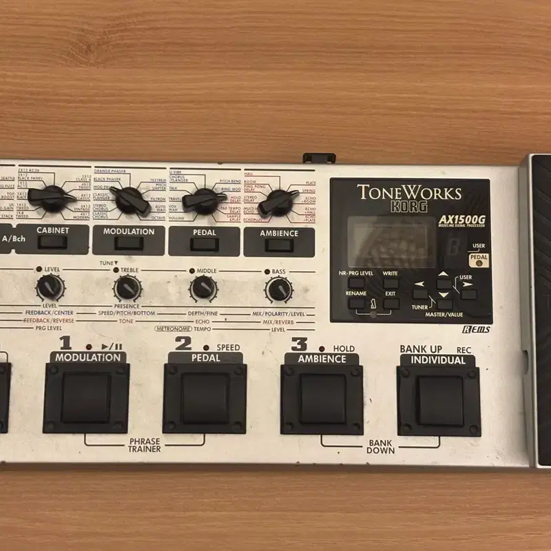 Korg tone works ax1500g 기타 멀티 이펙터
