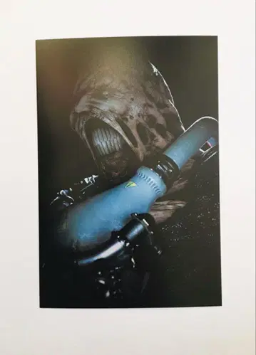 바이오하자드 RE:3 Resident Evil 3 25주년 엽서