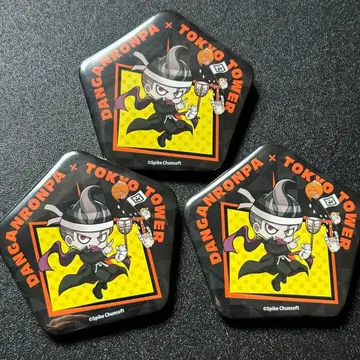 단간론파 단론 도쿄 타워 캔뱃지 다나카 간다무