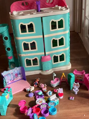 개비의 인형의 집 인형 잡화 가득 세트