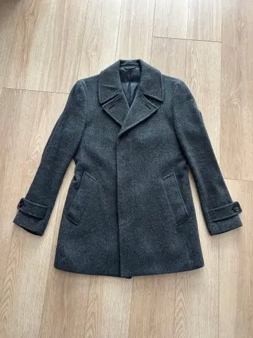 KATHARINE HAMNETT LONDON 체스터 코트 그레이