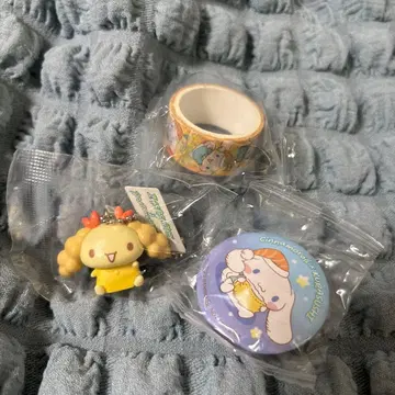 쿠라스시 콜라보 시나모롤 쉬폰 빅쿠라폰