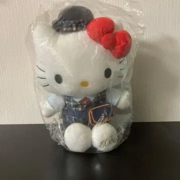 헬로키티 야쿠르트 50주년 기념 봉제 인형
