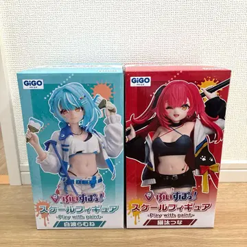 레*루님 부이 스포! 스케일 피규어 네코타 츠나 화이트 나미라무네 세트