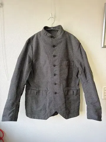 사운드맨 노카라 자켓 그레이 일본제