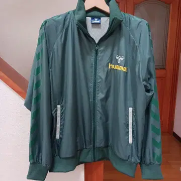hummel 점퍼 자켓 그린 구제 의류