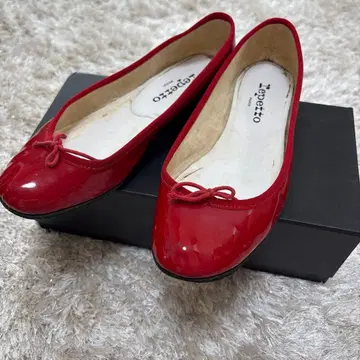 Repetto 빨간색 플랫슈즈