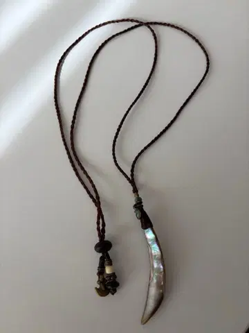 조개 목걸이 펜던트 마린 액세서리