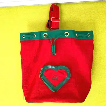 모스키노 moschino 복조리 바디백 하트 사선 크로스 백