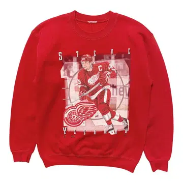 USA 구제 의류 NHL 디트로이트 레드윙스 맨투맨 트레이닝복