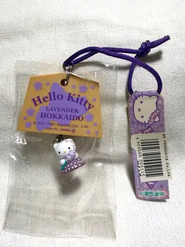 HELLOKITTY 홋카이도 한정 에마 부착 라벤더 레어