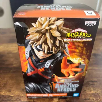 바쿠고 카츠키 피규어 월드 히어로즈 미션 히로아카