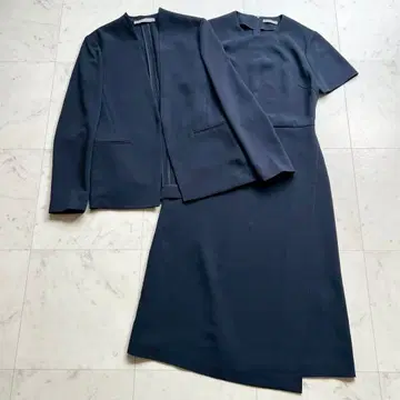 Theory luxe 2024 LIVE2 원피스 수트 네이비 38