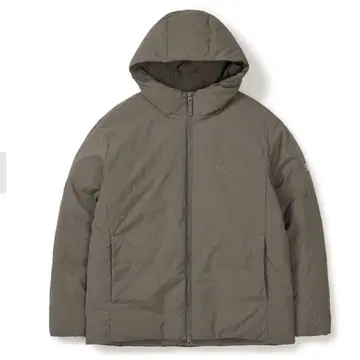 snow peak Land Hood Down DARK KHAKI. XL