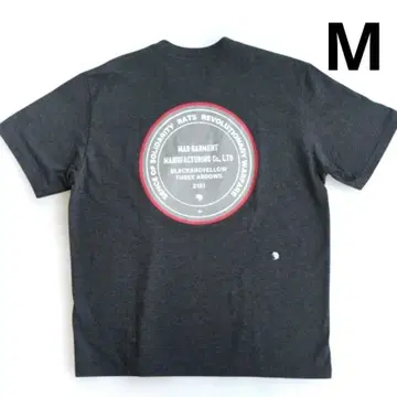 RATS Tee M CHARCOAL made in Japan 택 미사용
