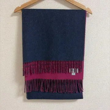 존스톤즈 캐시미어 대형 스톨 리버서블 두꺼운 원단