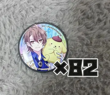 컬러풀 피치 산리오 등신대 배지 우리 씨