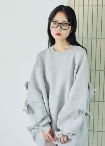 LEPSIM 퍼프 에어 리본 튜닉