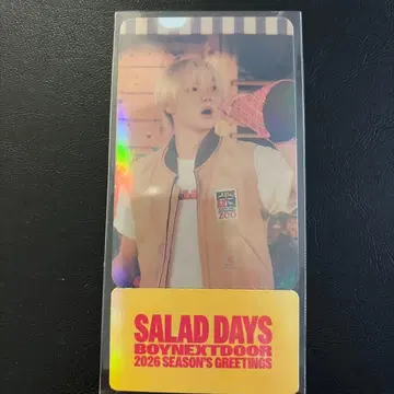 BOYNEXTDOOR 성호 팝업 시즌 그리팅 사진 티켓