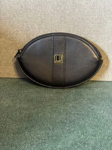 dunhill 던힐 타원 가죽 코인 케이스