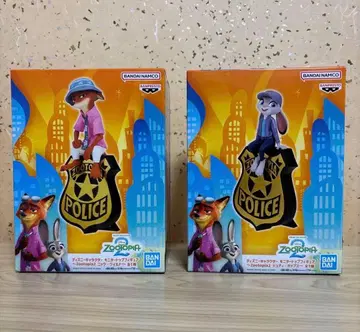 주토피아 피규어 닉 주디 2종 세트