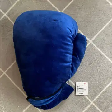 복싱 그로브형 쿠션 파랑