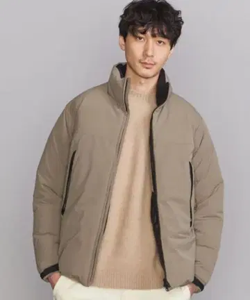 BEAUTY&YOUTH 코마츠 마테레 스탠드 아라이 다운 자켓