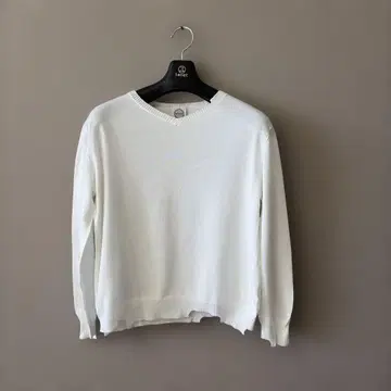 ANTIPAST 화이트 V넥 니트 사이즈 2