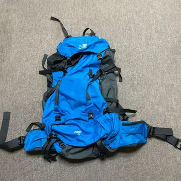 대형 파랑 백팩 내수성